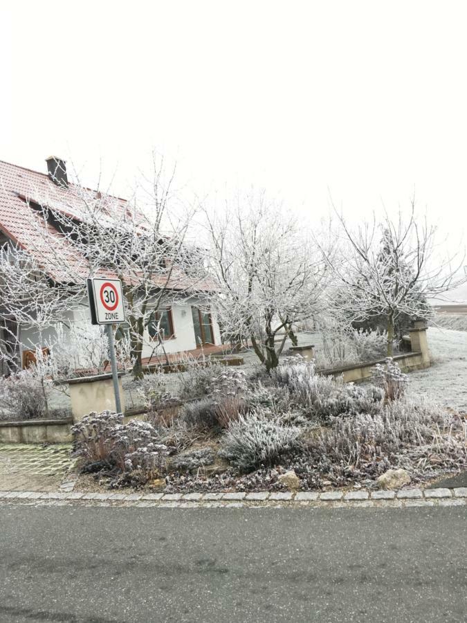 Ferienwohnung Eibenweg Gebsattel Eksteriør bilde